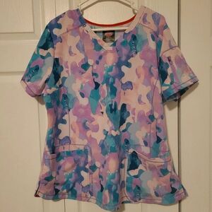 Dickies Scrub Top | XL | Multicolor